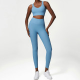 Yoga suit, women's oversized fitness suit, two-piece set