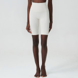 One piece stitching yoga capris, tight fitting sports and fitness shorts