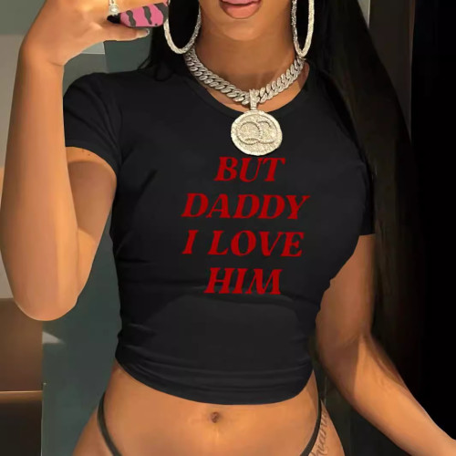 New Street English Short T-shirt Top