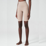 One piece stitching yoga capris, tight fitting sports and fitness shorts