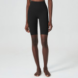 One piece stitching yoga capris, tight fitting sports and fitness shorts