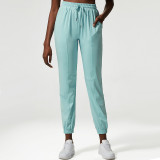 Loose fitting sports pants, elastic yoga pants, quick drying fitness pants