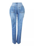 Summer pants with torn holes, heavy-duty stretch jeans, and long pants