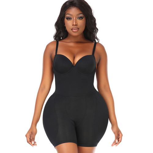 Butt Lifter Padded Shapewear Rich hips and plump buttocks shaping and abdominal tightening camisole jumpsuit