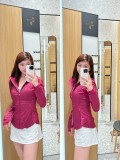 Summer thin women's slim fit outdoor jacket hooded ice silk long sleeved breathable hole UV resistant sunscreen clothing