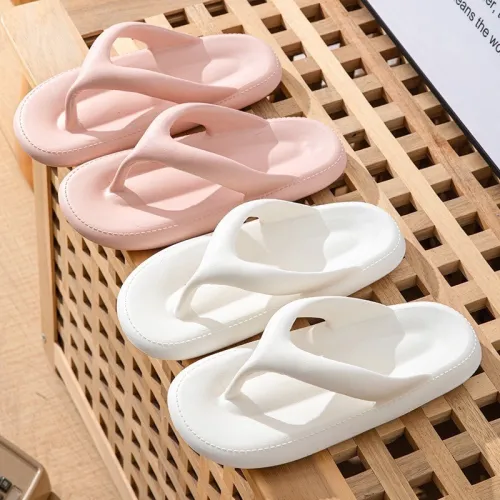 Beach flip flops, anti slip, outerwear, clip on couple slippers