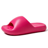 Thick soled home bathroom shower and non slip slippers for household use
