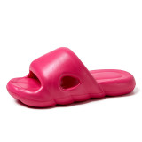 Thick soled home bathroom shower and non slip slippers for household use
