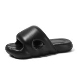 Thick soled home bathroom shower and non slip slippers for household use