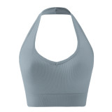 6606Yoga vest sexy sports bra