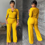 X5951 discounted fashionable women's slim fit jumpsuit