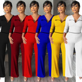 X5951 discounted fashionable women's slim fit jumpsuit