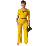 X5951 discounted fashionable women's slim fit jumpsuit