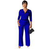 X5951 discounted fashionable women's slim fit jumpsuit
