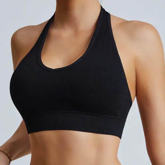 6606Yoga vest sexy sports bra