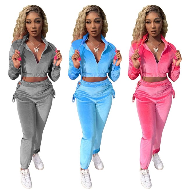 FE189   Two piece set of non velvet slimming temperament