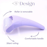 Ice roller massager for facial beauty and ice compress