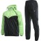 Green  Black suit