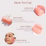 Ice roller massager for facial beauty and ice compress
