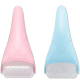 Ice roller massager for facial beauty and ice compress