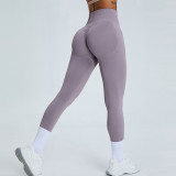 High waisted hip lifting peach pants, outdoor sports yoga clothes, quick drying yoga pants