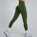 High waisted hip lifting peach pants, outdoor sports yoga clothes, quick drying yoga pants
