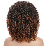 Wig Female Fluffy Explosion Head Chemical Fiber Small Curly Hair