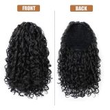Wig braid elastic mesh synthetic wig curly hair ponytail