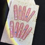 Sparkling Little Bear Cute Nail Patch