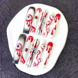 Ultra long water pipe A Halloween style dark simulation bleeding eyes 10pcs5CM