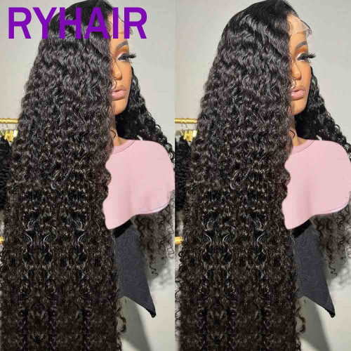 4x4 13x4 Water Wave Lace Frontal Wig