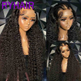 Kinky Curly Lace Frontal Human Hair Wig