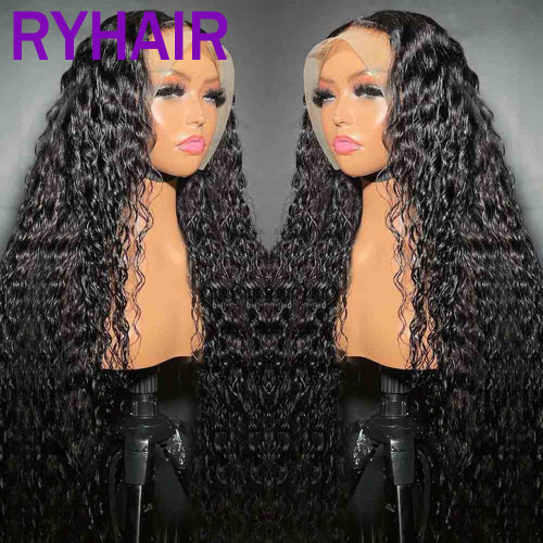 4x4 13x4 Water Wave Lace Frontal Wig