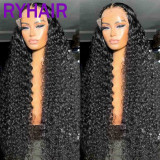 Kinky Curly Lace Frontal Human Hair Wig