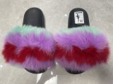Baolingshop Fur Slipper Fur Slides On Sale Flash Sale Catch up BS001