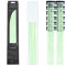 Fluorescent grass green (12 strips black boxed)