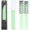 Fluorescent Green (12 strips black boxed)