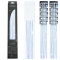 Fluorescent blue (12 strips black boxed)