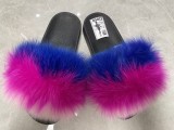 Baolingshop Fur Slipper Fur Slides On Sale Flash Sale Catch up BS001