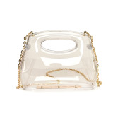 Acrylic handbag crossbody women's bag