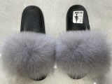 Baolingshop Fur Slipper Fur Slides On Sale Flash Sale Catch up BS001