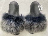 Baolingshop Fur Slipper Fur Slides On Sale Flash Sale Catch up BJ001