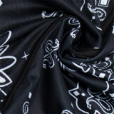American style underwear men's graffiti printed running flat underwear