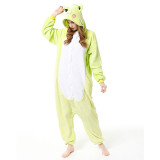 Cartoon jumpsuit pajamas flannel couple funny pajamas home clothes