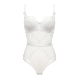 Breathable jumpsuit, bra, sexy lace women's underwear