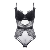 Breathable jumpsuit, bra, sexy lace women's underwear