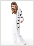 Cartoon jumpsuit pajamas flannel couple funny pajamas home clothes