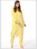 Cartoon jumpsuit pajamas flannel couple funny pajamas home clothes