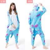 Cartoon jumpsuit pajamas flannel couple funny pajamas home clothes