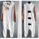 Cartoon jumpsuit pajamas flannel couple funny pajamas home clothes